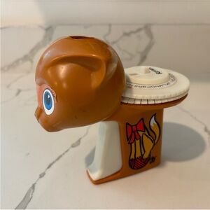 Vintage 1970’s Rotex Easy Writer 5” Novelty Label maker CAT RARE Tested